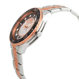 Buy Shop Michael Kors Runway Quartz Black Dial Two Tone Steel Strap Watch For Women - MK6960 USA Online