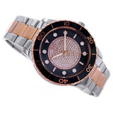 Buy Shop Michael Kors Runway Quartz Black Dial Two Tone Steel Strap Watch For Women - MK6960 USA Online