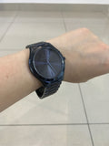 Buy Shop Michael Kors Runway Quartz Blue Dial Blue Steel Strap Watch For Women - MK3419 USA Online