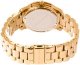 Buy Shop Michael Kors Runway Quartz Gold Dial Gold Steel Strap Watch For Women - MK5852 USA Online