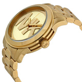 Buy Shop Michael Kors Runway Gold Dial Gold Steel Strap Watch for Women - MK5473 USA Online