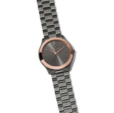 Buy Shop Michael Kors Runway Quartz Grey Dial Grey Steel Strap Watch For Women - MK8576 USA Online