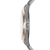 Buy Shop Michael Kors Runway Quartz Grey Dial Grey Steel Strap Watch For Women - MK8576 USA Online