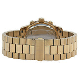 Buy Shop Michael Kors Runway Quartz Orange Dial Gold Steel Strap Watch For Women - MK5930 USA Online