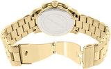 Buy Shop Michael Kors Runway Quartz Orange Dial Gold Steel Strap Watch For Women - MK5930 USA Online