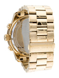 Buy Shop Michael Kors Runway Quartz Orange Dial Gold Steel Strap Watch For Women - MK5930 USA Online