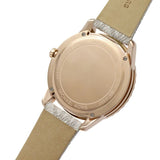 Buy Shop Michael Kors Runway Quartz Rose Gold Dial White Leather Strap Watch For Women - MK6980 USA Online
