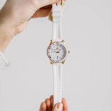 Buy Shop Michael Kors Runway Quartz White Dial White Rubber Strap Watch For Women - MK6853 USA Online