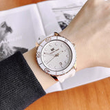 Buy Shop Michael Kors Runway Quartz White Dial White Rubber Strap Watch For Women - MK6853 USA Online