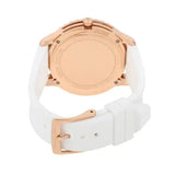 Buy Shop Michael Kors Runway Quartz White Dial White Rubber Strap Watch For Women - MK6853 USA Online