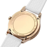 Buy Shop Michael Kors Runway Quartz White Dial White Rubber Strap Watch For Women - MK6853 USA Online