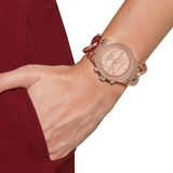 Buy Shop Michael Kors Runway Rose Gold Dial Rose Gold Steel Strap Watch for Women - MK3247 USA Online
