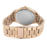 Buy Shop Michael Kors Runway Rose Gold Dial Rose Gold Steel Strap Watch for Women - MK3336 USA Online