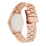 Buy Shop Michael Kors Runway Rose Gold Dial Rose Gold Steel Strap Watch for Women - MK3336 USA Online
