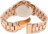 Buy Shop Michael Kors Runway Rose Gold Dial Rose Gold Steel Strap Watch for Women - MK5128 USA Online