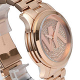 Buy Shop Michael Kors Runway Rose Gold Dial Rose Gold Steel Strap Watch for Women - MK5661 USA Online