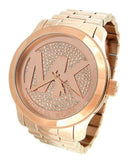 Buy Shop Michael Kors Runway Rose Gold Dial Rose Gold Steel Strap Watch for Women - MK5661 USA Online