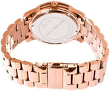Buy Shop Michael Kors Runway Rose Gold Dial Rose Gold Steel Strap Watch For Women - MK5853 USA Online