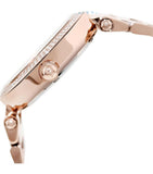 Buy Shop Michael Kors Runway Rose Gold Dial Rose Gold Steel Strap Watch For Women - MK5853 USA Online