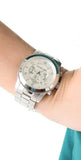 Buy Shop Michael Kors Runway Silver Dial Silver Steel Strap Watch for Men- MK8086 USA Online