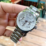 Buy Shop Michael Kors Runway Silver Dial Silver Steel Strap Watch for Women - MK5076 USA Online