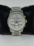Buy Shop Michael Kors Runway Silver Dial Silver Steel Strap Watch for Women - MK5076 USA Online