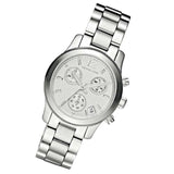 Buy Shop Michael Kors Runway Silver Dial Silver Steel Strap Watch for Women - MK5428 USA Online