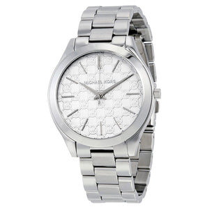 Buy Shop Michael Kors Runway Silver Dial Silver Stainless Steel Strap Watch for Women - MK3371 USA Online