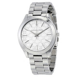 Buy Shop Michael Kors Runway Silver Dial Silver Stainless Steel Strap Watch for Women - MK3371 USA Online