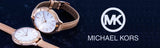 Buy Shop Michael Kors Runway Slim Quartz White Dial Beige Leather Strap Watch For Women - MK2284 USA Online