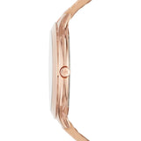 Buy Shop Michael Kors Runway Slim Quartz White Dial Beige Leather Strap Watch For Women - MK2284 USA Online