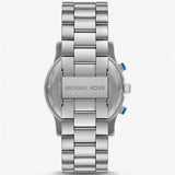 Buy Shop Michael Kors Runway Stop Hunger Blue Dial Silver Steel Strap Watch for Women - MK7427 USA Online