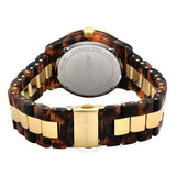 Buy Shop Michael Kors Runway Three-Hand Brown Dial Two Tone Steel Strap Watch for Women - MK7354 USA Online