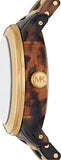 Buy Shop Michael Kors Runway Three-Hand Brown Dial Two Tone Steel Strap Watch for Women - MK7354 USA Online