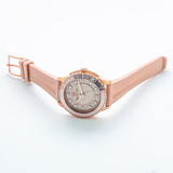 Buy Shop Michael Kors Runway Three Hand Crystal Pave Dial Pink Rubber Strap Watch For Women - MK6854 USA Online