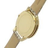 Buy Shop Michael Kors Runway Three Hand Quartz Gold Dial Brown Leather Strap Watch For Women - MK6999 USA Online