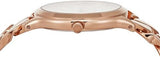 Buy Shop Michael Kors Runway Three-Hand Silver Dial Rose Gold Steel Strap Watch for Women - MK7473 USA Online
