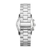 Buy Shop Michael Kors Runway Three-Hand Silver Dial Silver Steel Strap Watch for Women - MK7474 USA Online