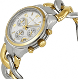 Buy Shop Michael Kors Runway White Dial Two Tone Steel Strap Watch for Women - MK3199 USA Online