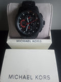 Buy Shop Michael Kors Ryker Chronograph Black Dial Black Steel Strap Watch For Men - MK8529 USA Online