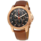 Buy Shop Michael Kors Ryker Analog Gray Dial Brown Leather Strap Watch For Men - MK8519 USA Online