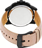 Buy Shop Michael Kors Ryker Chronograph Black Dial Beige Leather Strap Watch For Men - MK8520 USA Online