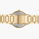 Buy Shop Michael Kors Sage Analog White Dial Gold Steel Strap Watch for Women - MK4822 USA Online