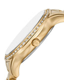 Buy Shop Michael Kors Sage Analog White Dial Gold Steel Strap Watch for Women - MK4822 USA Online