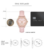 Buy Shop Michael Kors Sage Three-Hand Mother of Pearl Pink Dial Pink Leather Strap Watch for Women - MK4820 USA Online