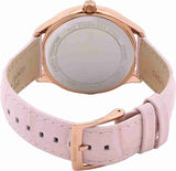 Buy Shop Michael Kors Sage Three-Hand Mother of Pearl Pink Dial Pink Leather Strap Watch for Women - MK4820 USA Online