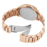 Buy Shop Michael Kors Sage Three-Hand Mother of Pearl White Dial Rose Gold Steel Strap Watch for Women - MK4806 USA Online