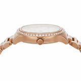 Buy Shop Michael Kors Sage Three-Hand Mother of Pearl White Dial Rose Gold Steel Strap Watch for Women - MK4806 USA Online