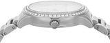 Buy Shop Michael Kors Sage Three-Hand White Dial Silver Steel Strap Watch for Women - MK4807 USA Online