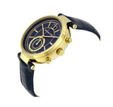 Buy Shop Michael Kors Sawyer Blue Dial Blue Leather Strap Watch for Women - MK2425 USA Online